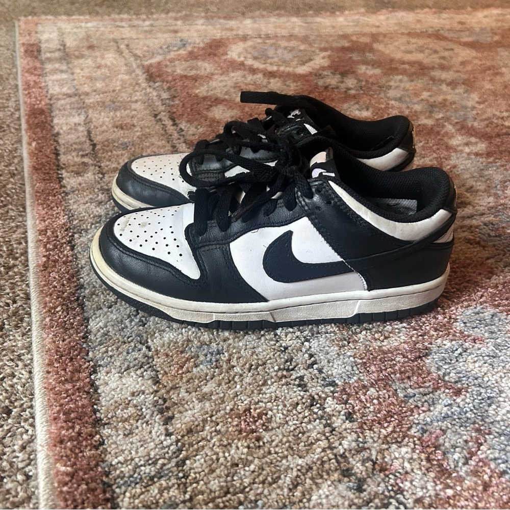 Kids Black and White Sneakers